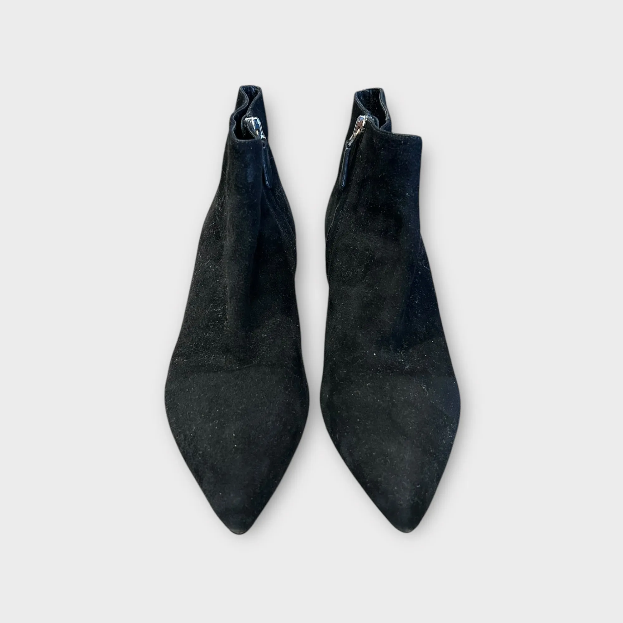 PRADA Suede Kitten Heel - Size 34.5